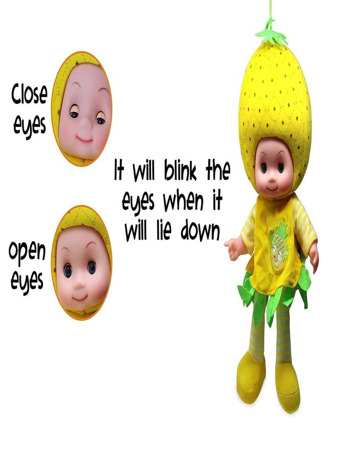 Space Enterprises 1 Pieces Cute Design Musical Rhymes Singing Fruit Design Doll with Touch Sensors Non Toxic Material Design (Multicolour) - Image 4